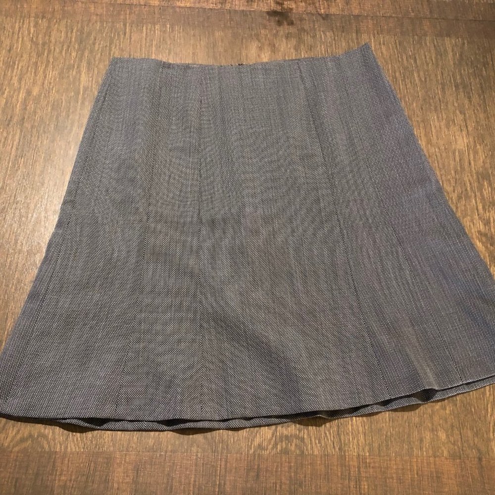 Talbot's Petite Tweed Flared Skirt